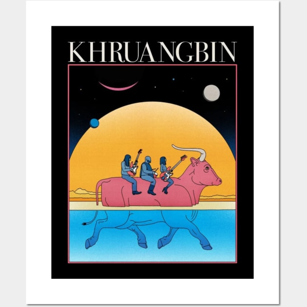 KHRUANGBIN BAND Wall Art by rahobisona